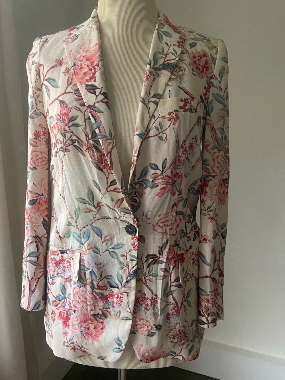Pretty Nature Print Blazer 🌿🌸🌿